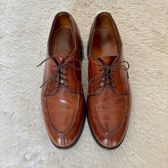 Allen Edmonds Bradley 1530 Brown Leather Split Toe Oxfords Shoes Size 9.5 D main image 13